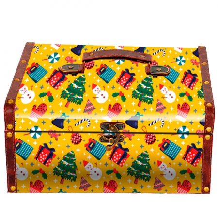 Новогодний подарок Сундук малый Яркий