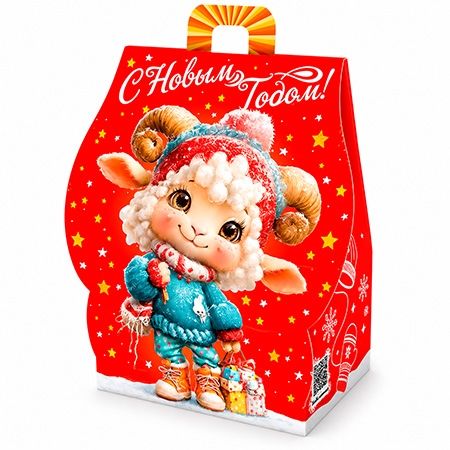Новогодний подарок Домик Кучеряшки